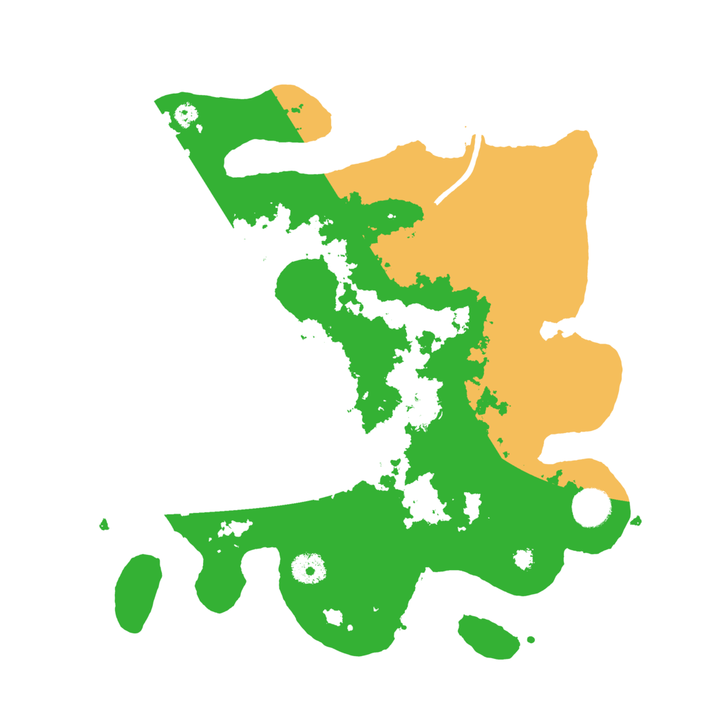Biome Rust Map: Procedural Map, Size: 3250, Seed: 4773777