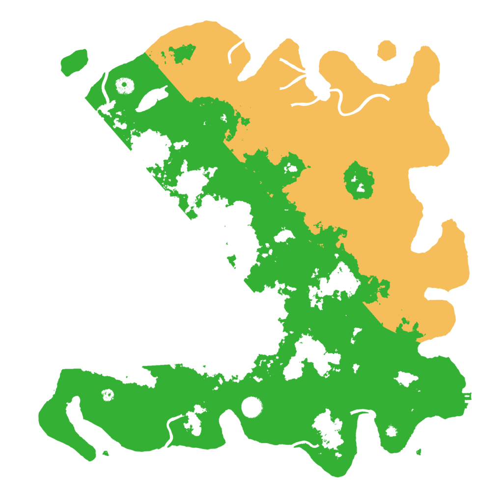 Biome Rust Map: Procedural Map, Size: 4250, Seed: 3145359