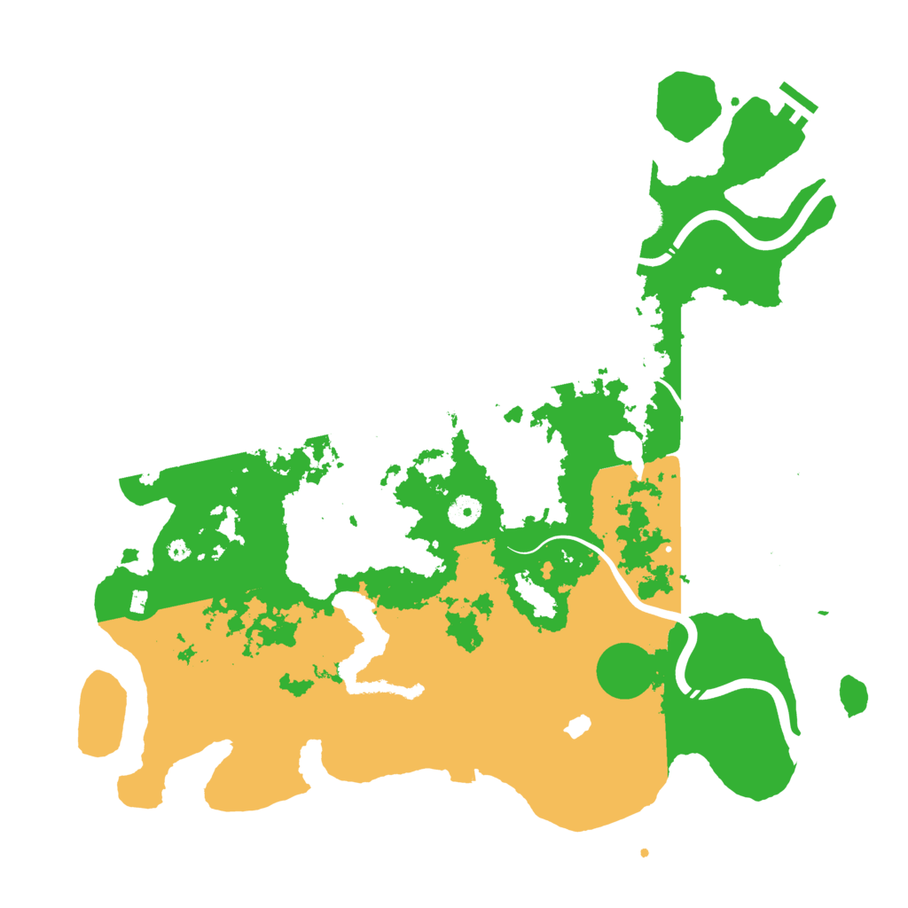 Biome Rust Map: Procedural Map, Size: 4250, Seed: 2313585