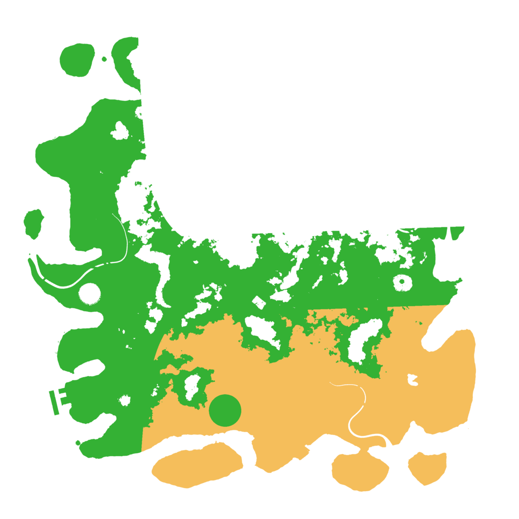 Biome Rust Map: Procedural Map, Size: 4250, Seed: 3523644