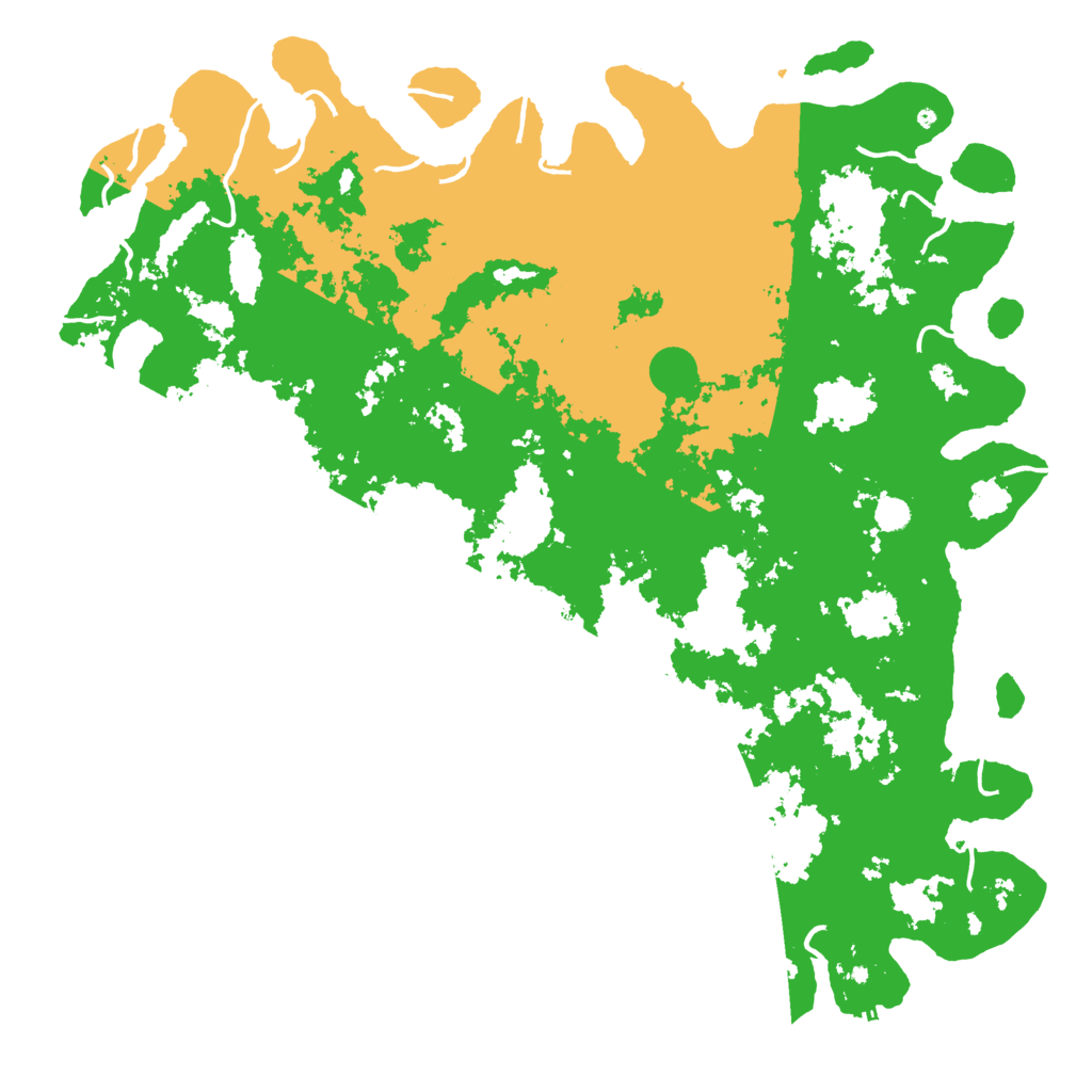 Biome Rust Map: Procedural Map, Size: 6000, Seed: 641833