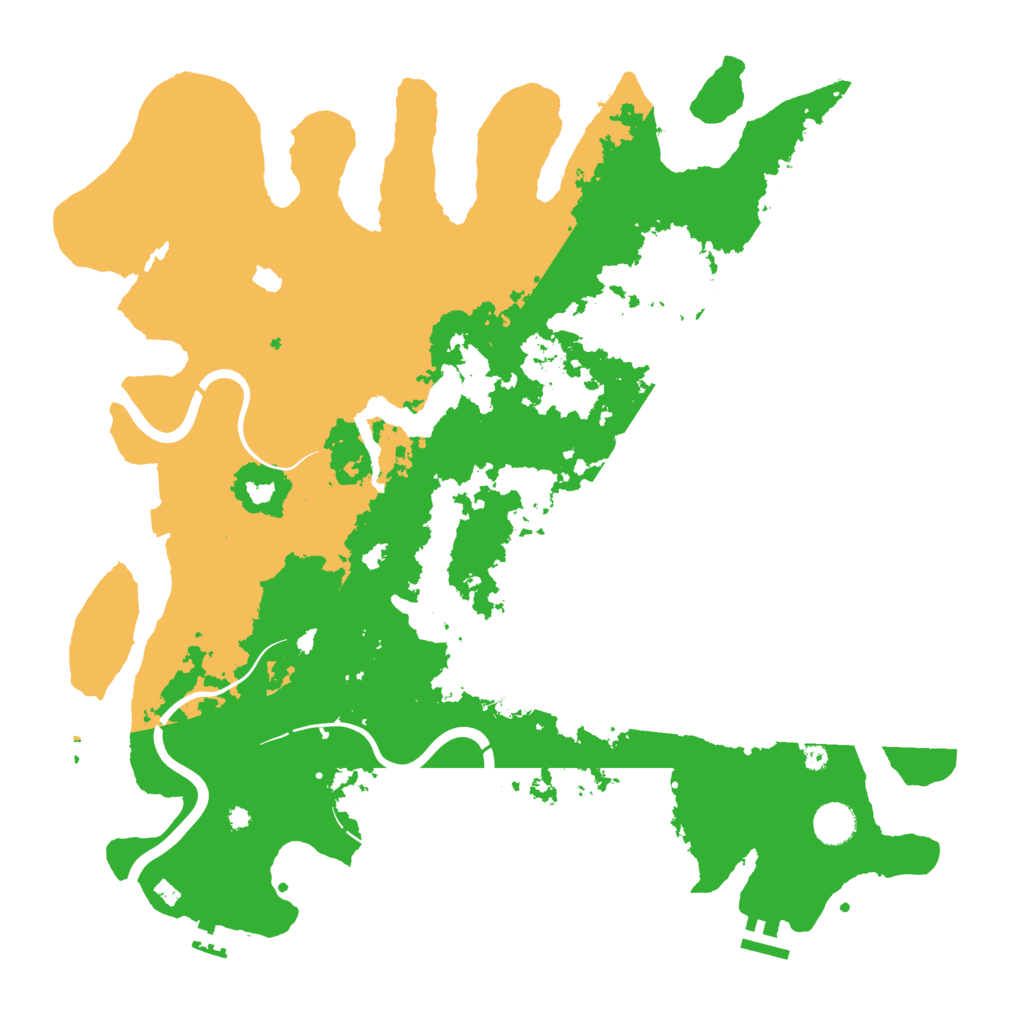 Biome Rust Map: Procedural Map, Size: 4250, Seed: 862154