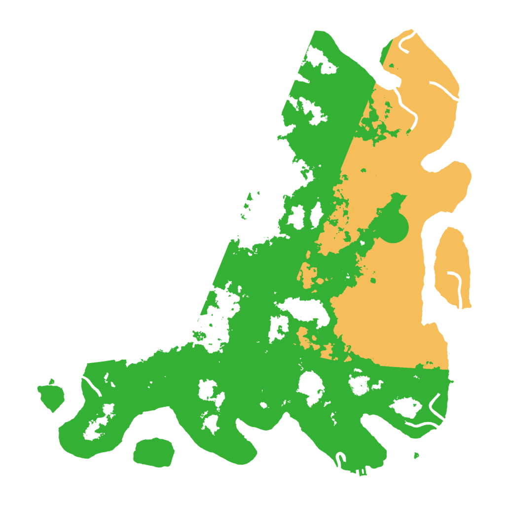 Biome Rust Map: Procedural Map, Size: 4250, Seed: 5249885