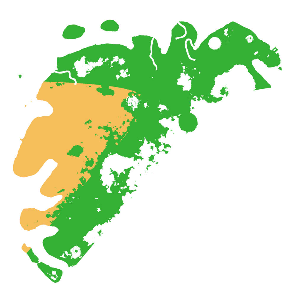 Biome Rust Map: Procedural Map, Size: 4250, Seed: 366276