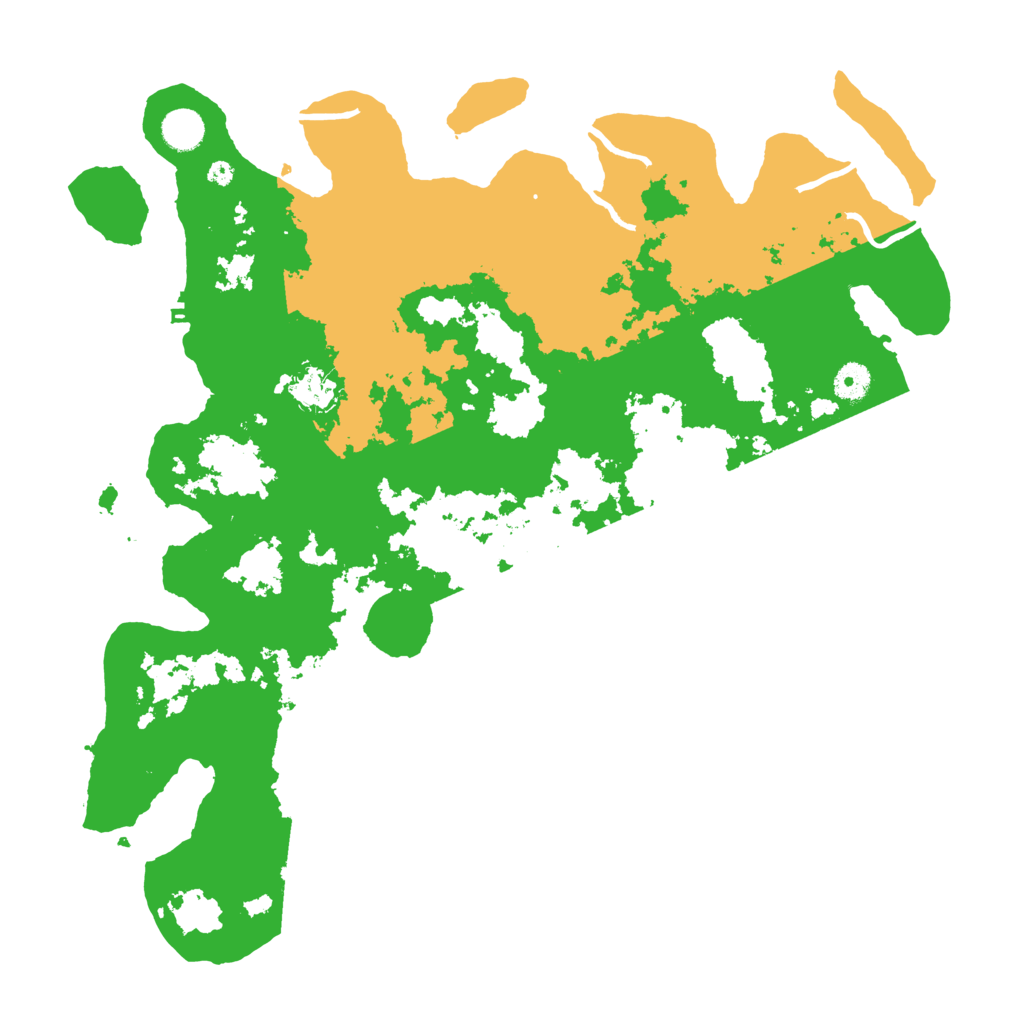 Biome Rust Map: Procedural Map, Size: 4250, Seed: 2436325