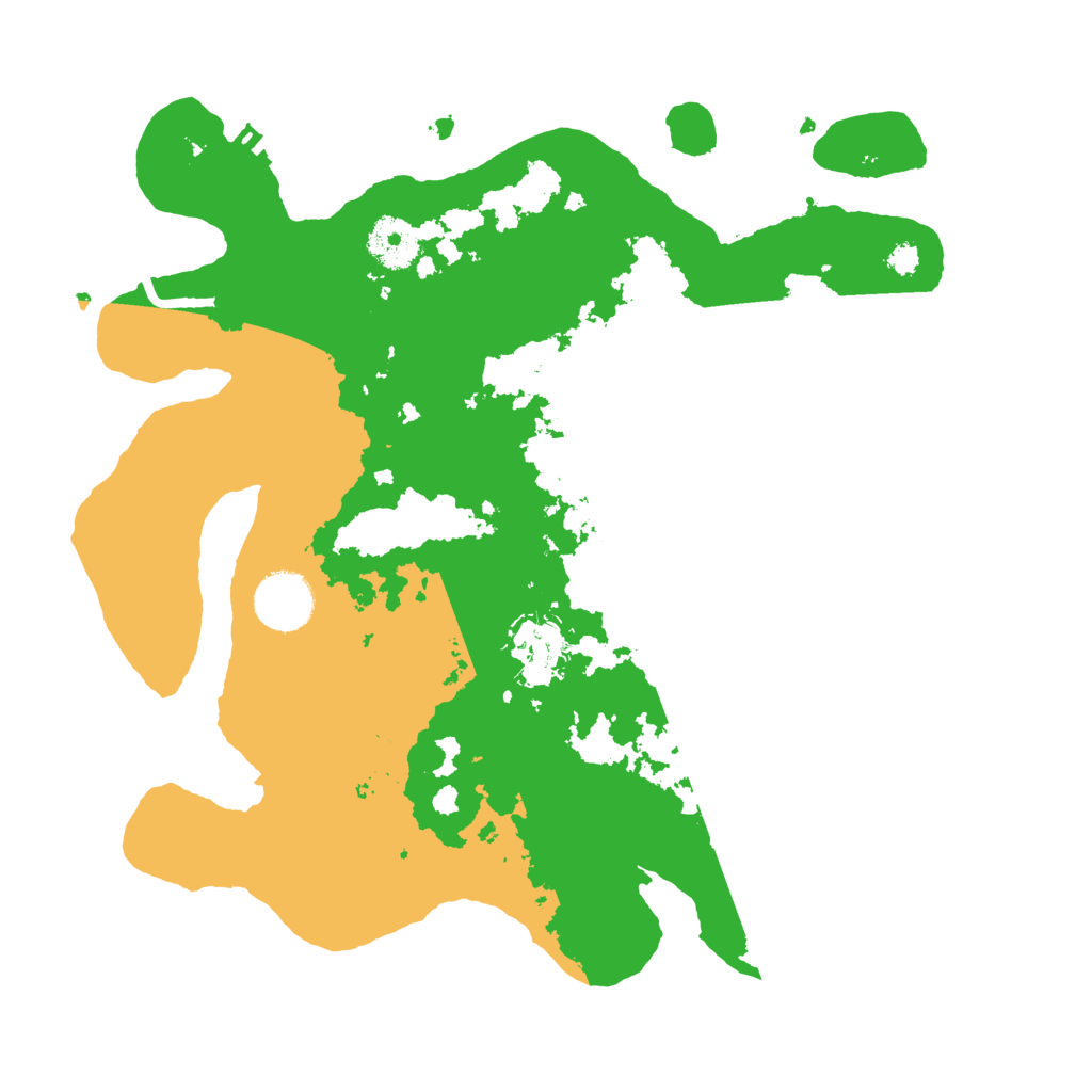 Biome Rust Map: Procedural Map, Size: 3250, Seed: 2834078