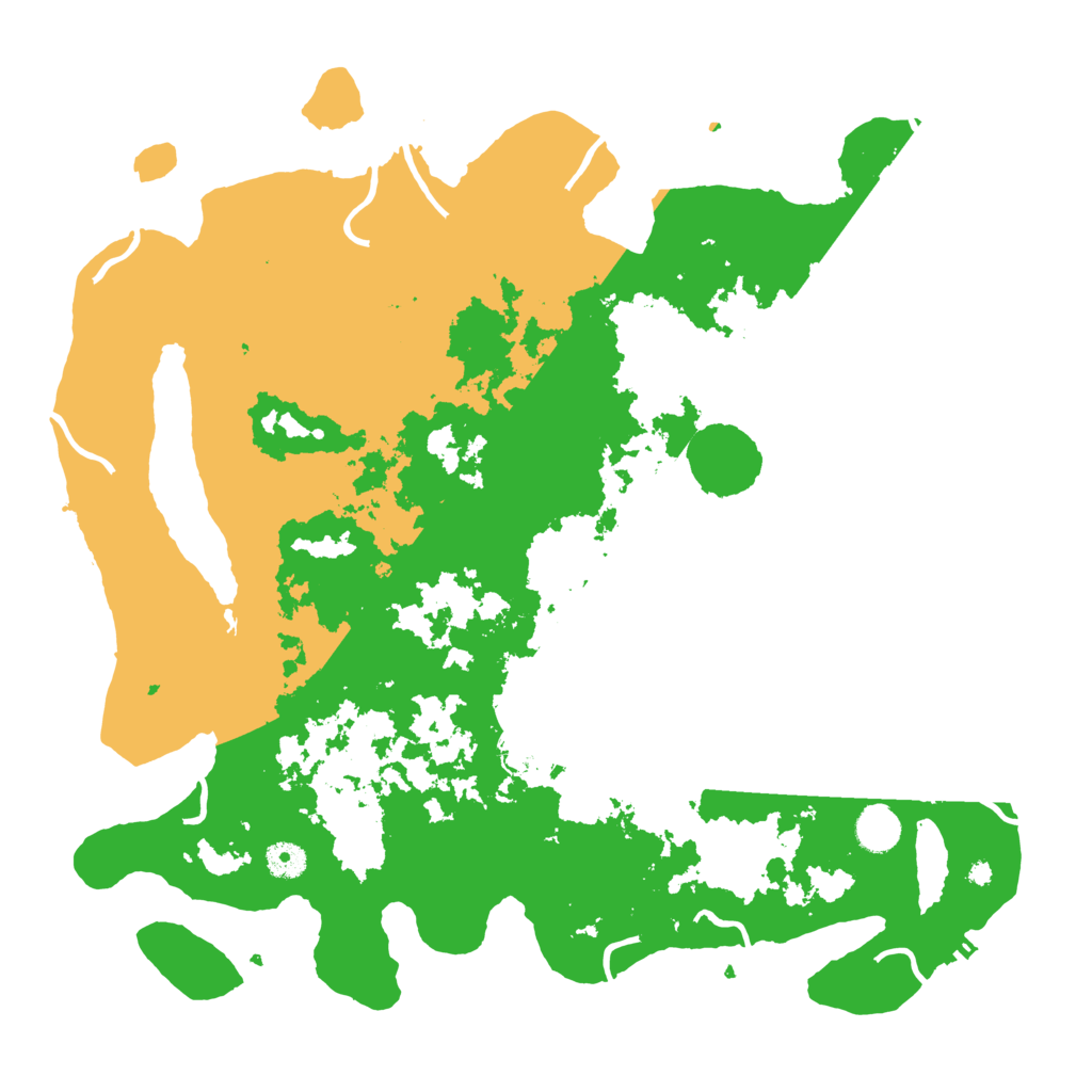 Biome Rust Map: Procedural Map, Size: 4250, Seed: 2495472