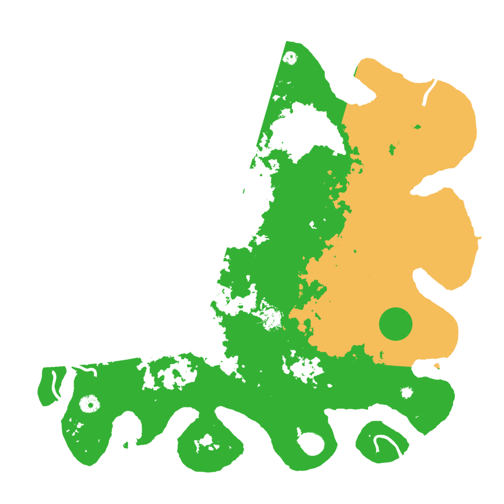 Biome Rust Map: Procedural Map, Size: 4000, Seed: 17279