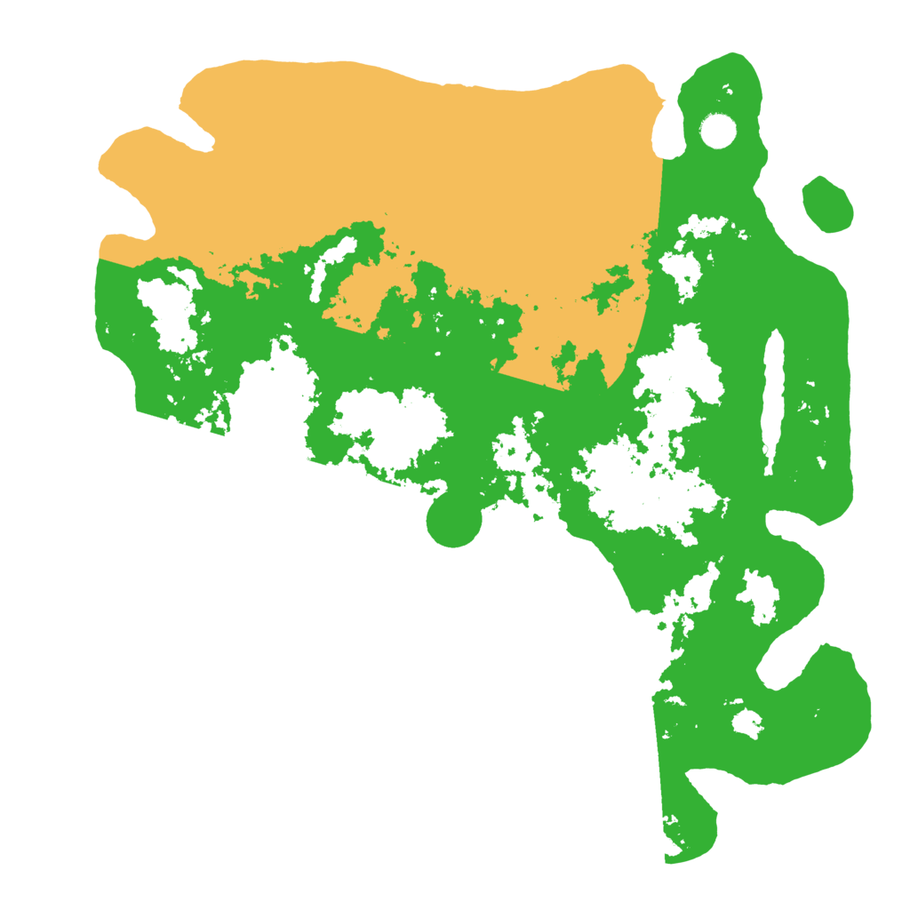 Biome Rust Map: Barren, Size: 4500, Seed: 2147483647