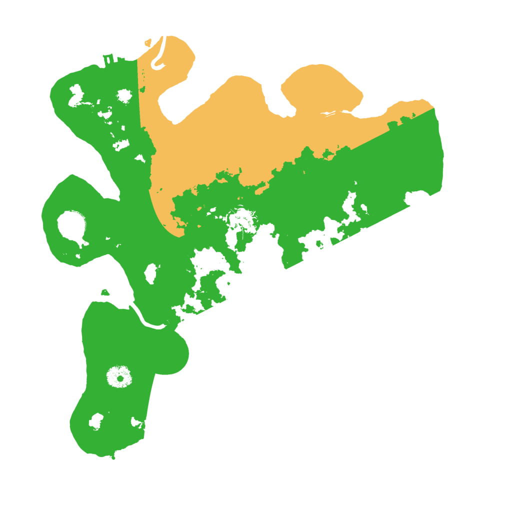 Biome Rust Map: Procedural Map, Size: 3250, Seed: 4998283