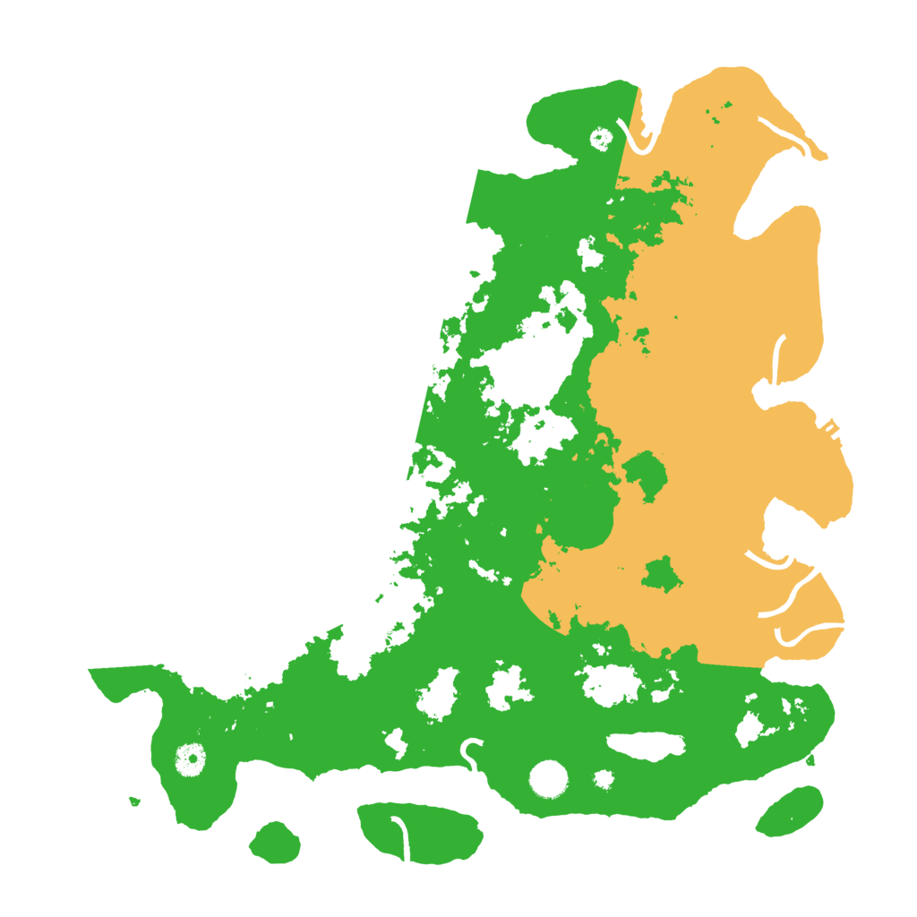 Biome Rust Map: Procedural Map, Size: 4250, Seed: 5342173