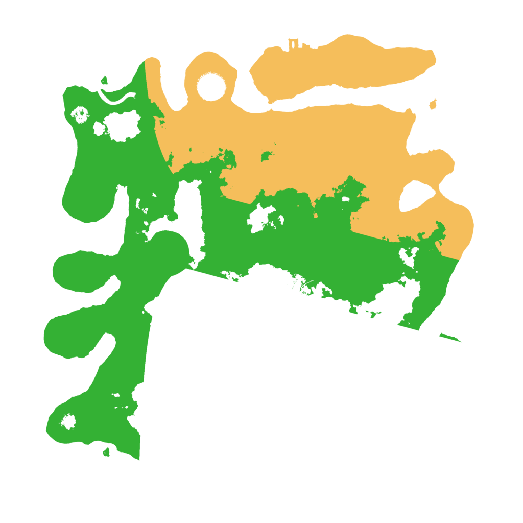 Biome Rust Map: Procedural Map, Size: 3250, Seed: 1745130