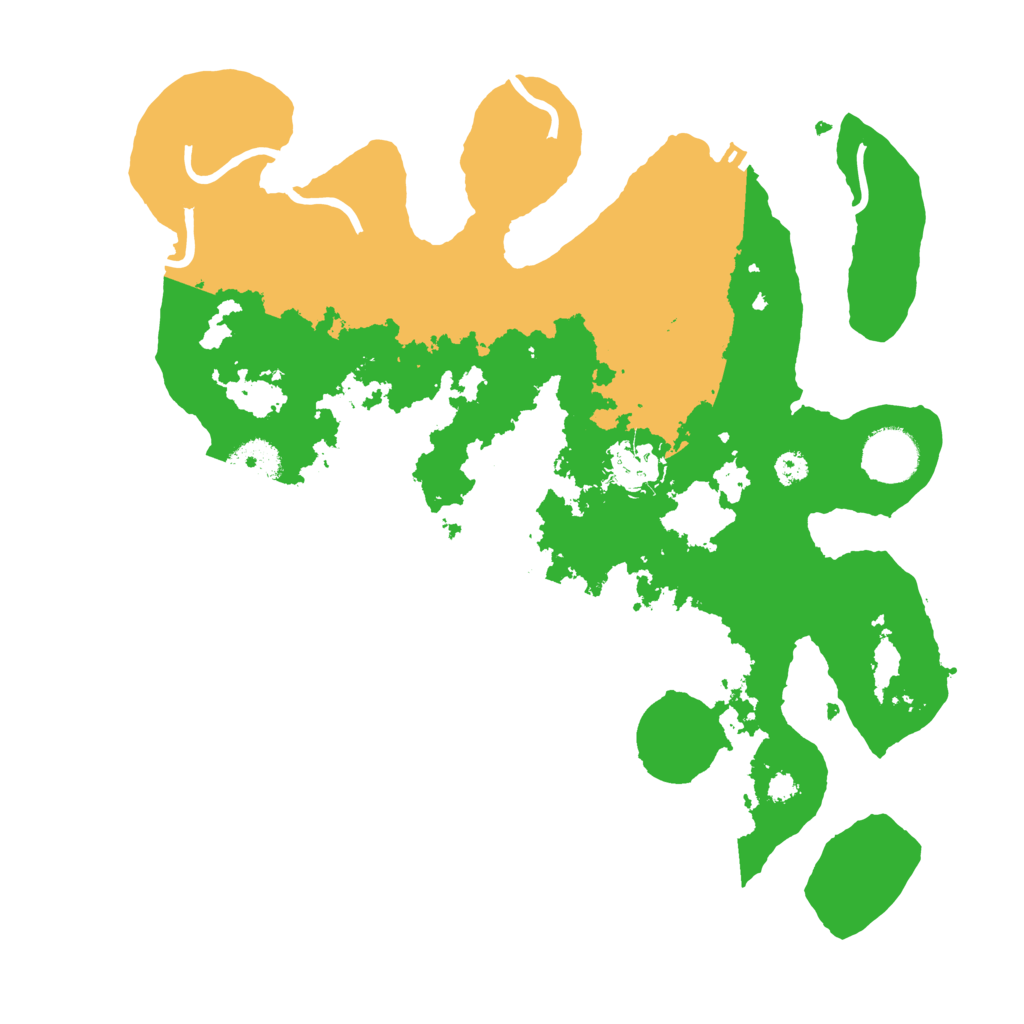 Biome Rust Map: Procedural Map, Size: 3250, Seed: 2949072