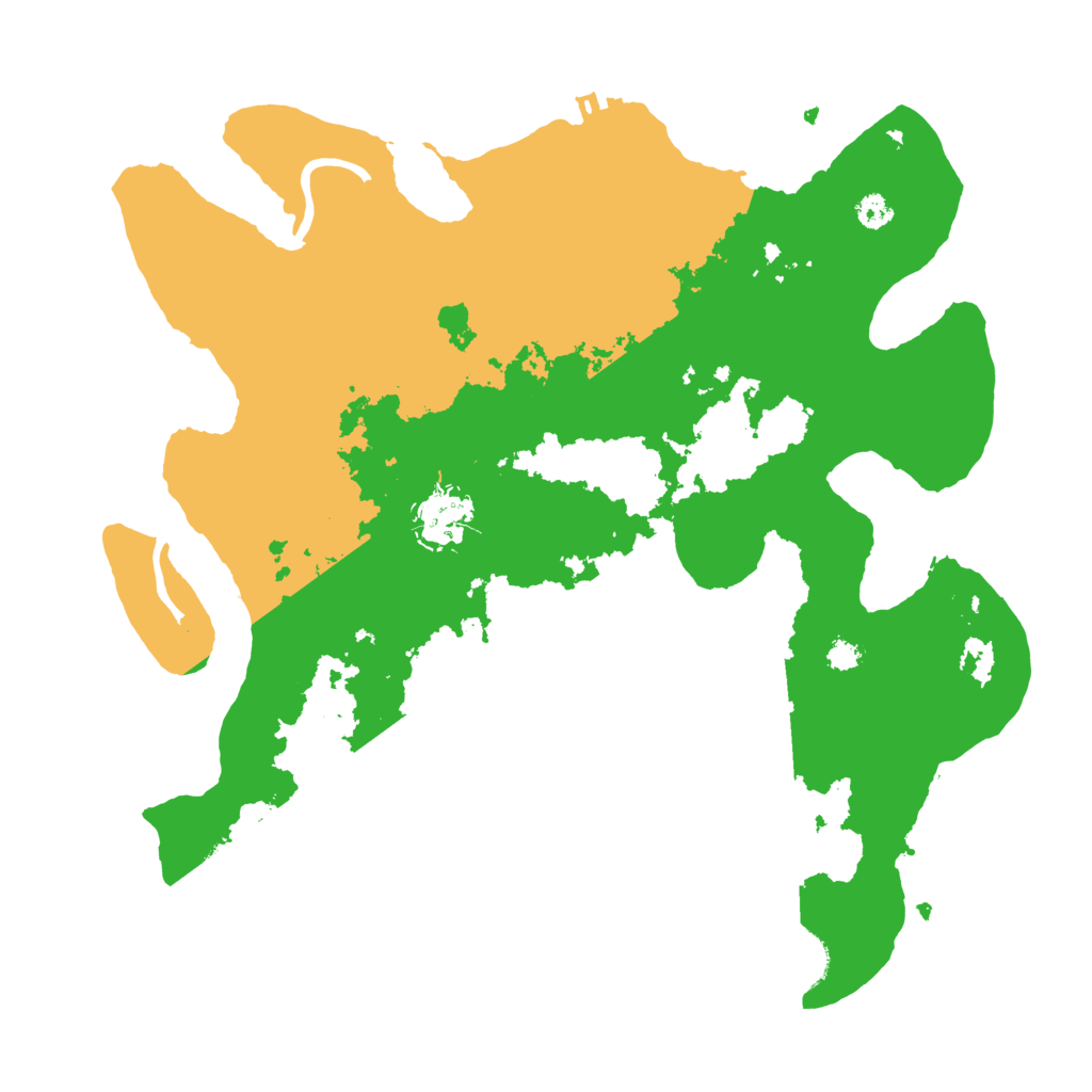 Biome Rust Map: Procedural Map, Size: 3250, Seed: 5010836