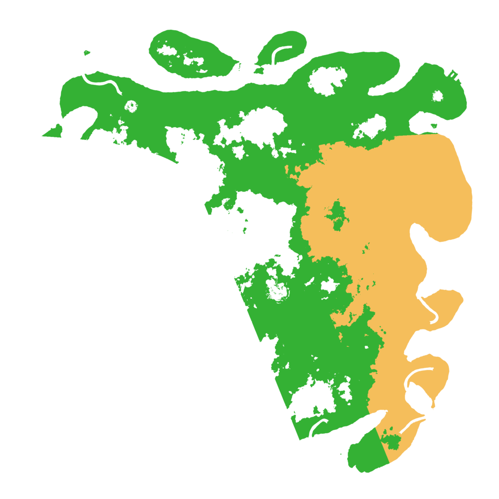 Biome Rust Map: Procedural Map, Size: 4250, Seed: 1757850