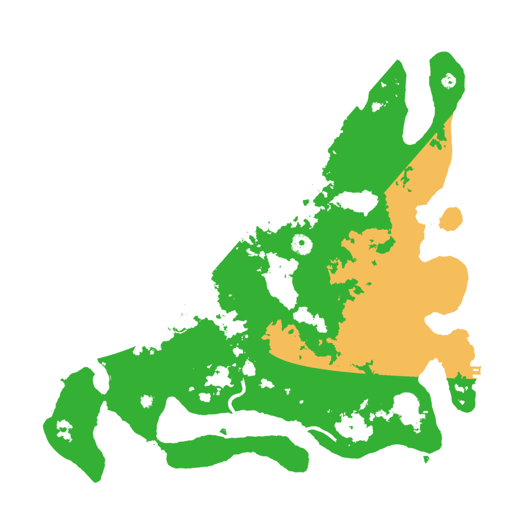 Biome Rust Map: Procedural Map, Size: 3750, Seed: 168457168