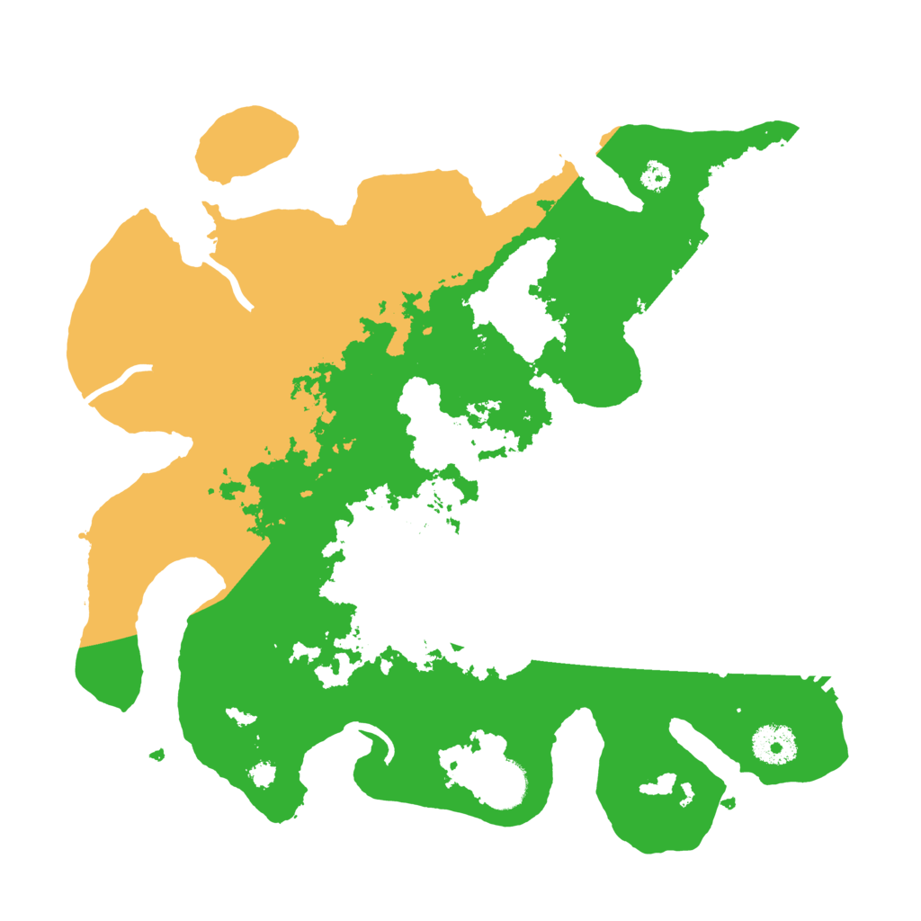 Biome Rust Map: Procedural Map, Size: 3250, Seed: 288522