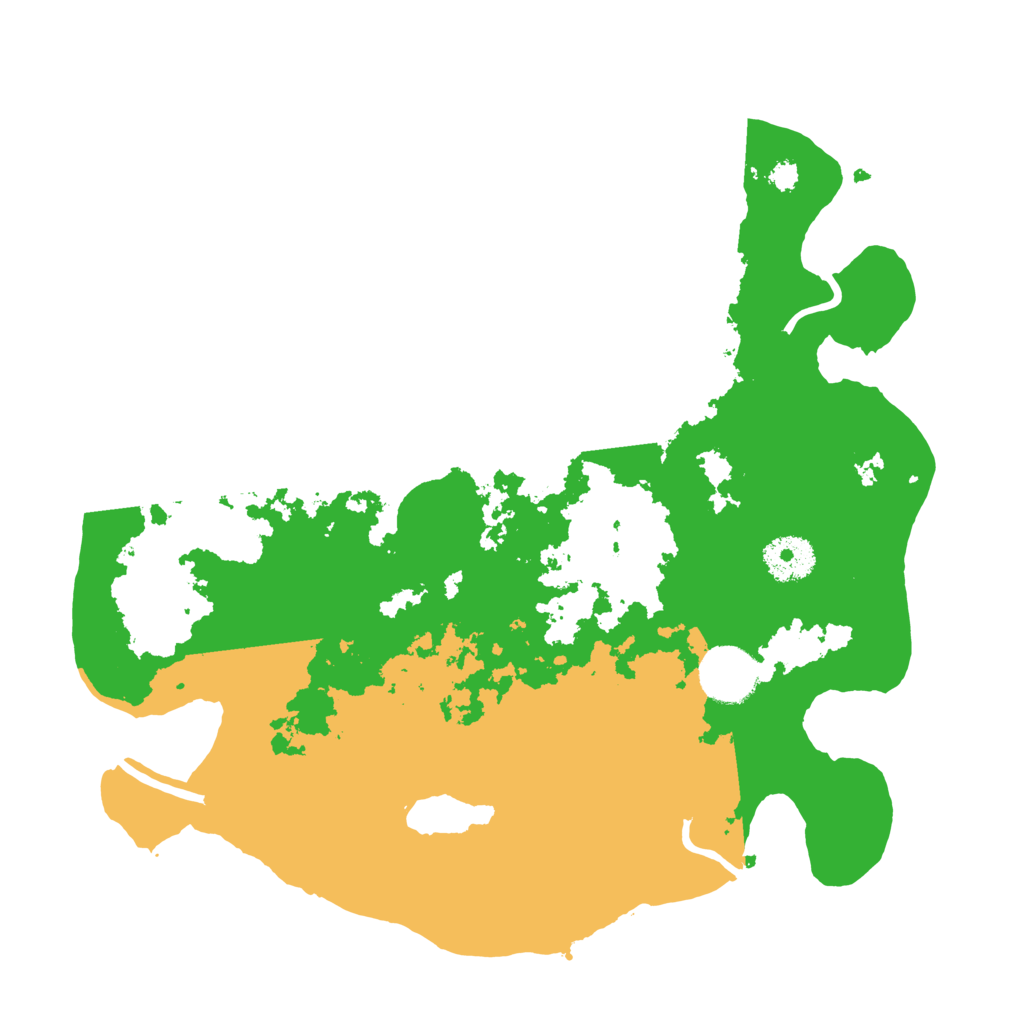 Biome Rust Map: Procedural Map, Size: 3200, Seed: 976546