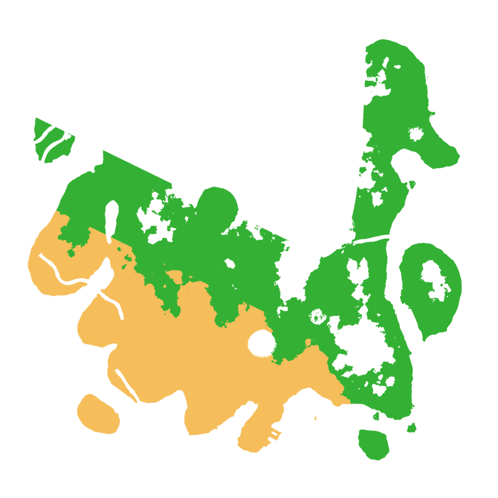 Biome Rust Map: Procedural Map, Size: 3250, Seed: 5475513