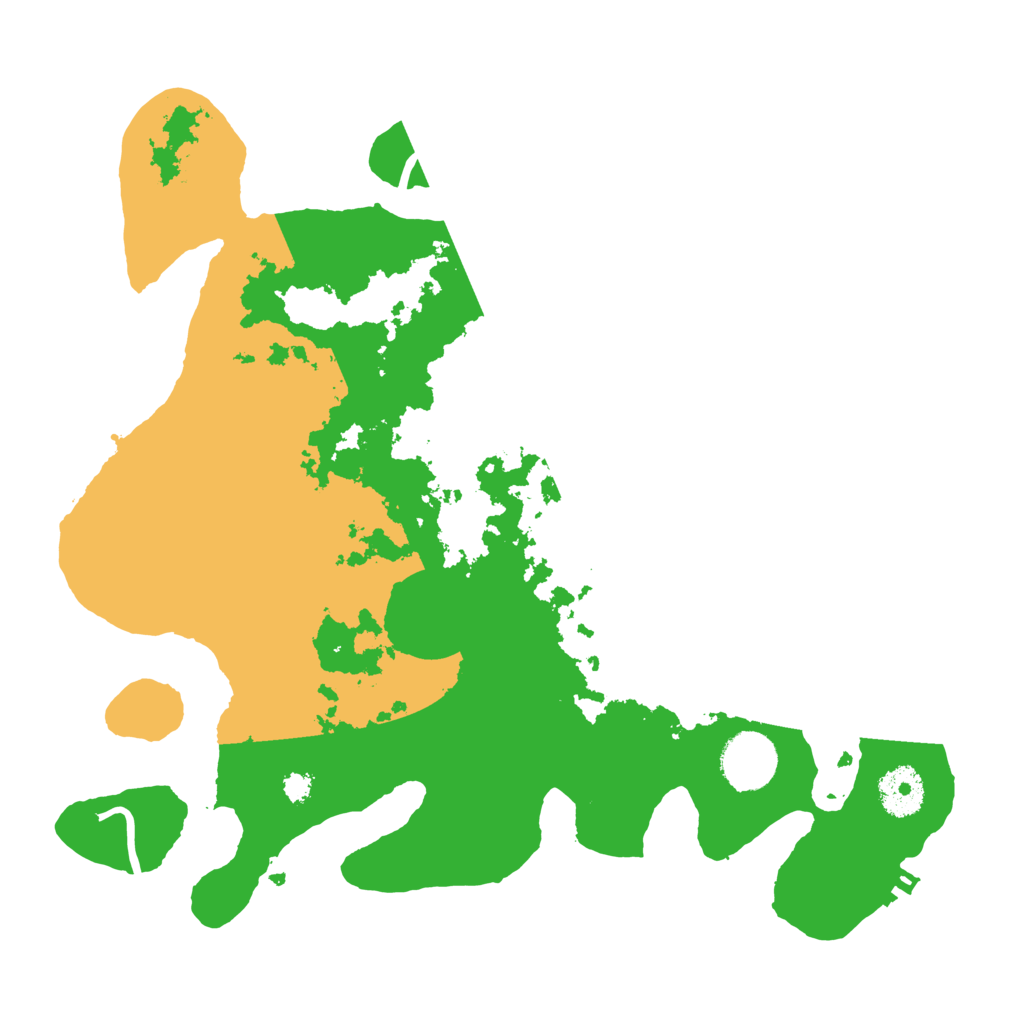 Biome Rust Map: Procedural Map, Size: 3250, Seed: 2910491