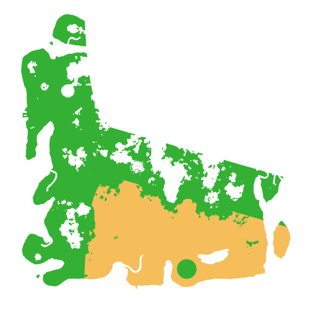 Biome Rust Map: Procedural Map, Size: 4250, Seed: 22065485