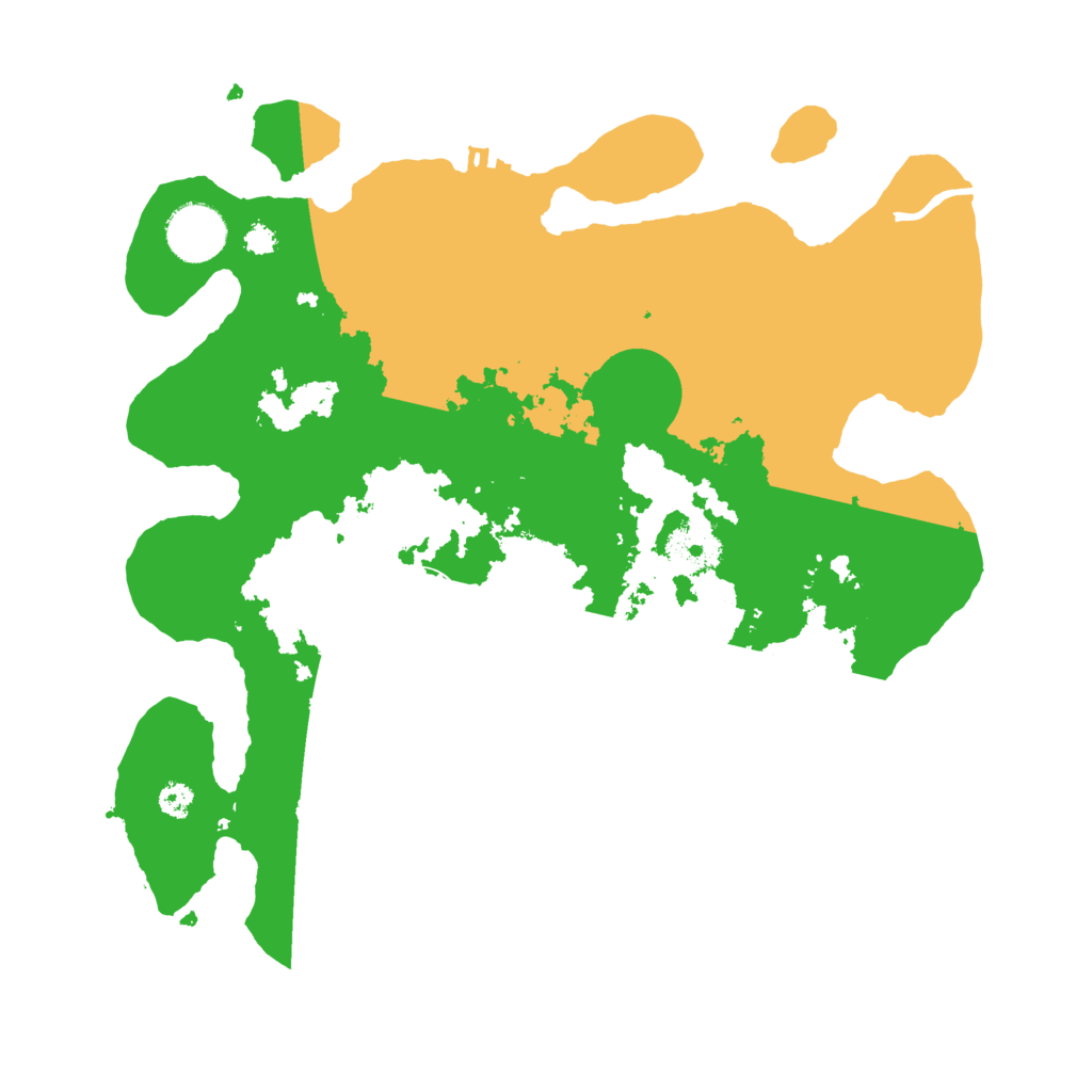 Biome Rust Map: Procedural Map, Size: 3250, Seed: 3369173