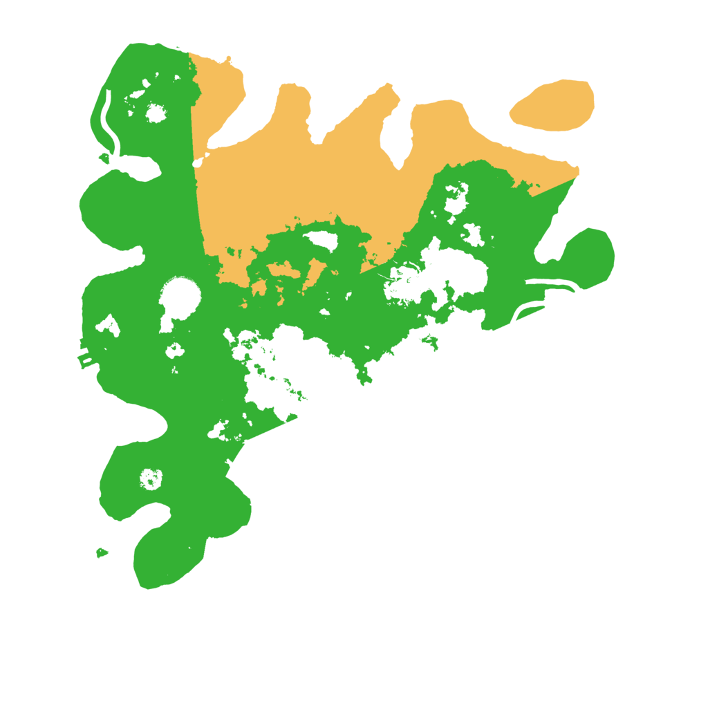 Biome Rust Map: Procedural Map, Size: 3250, Seed: 3704739