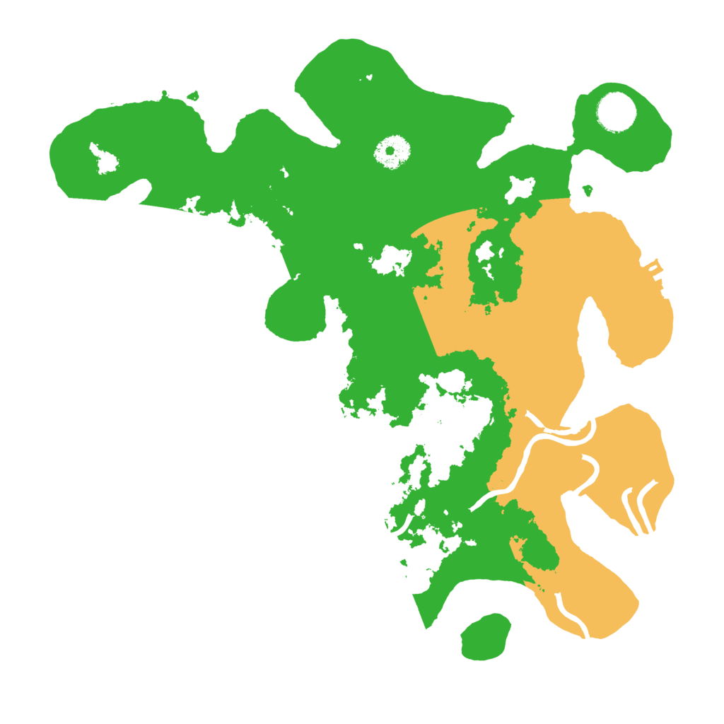 Biome Rust Map: Procedural Map, Size: 3250, Seed: 2405614