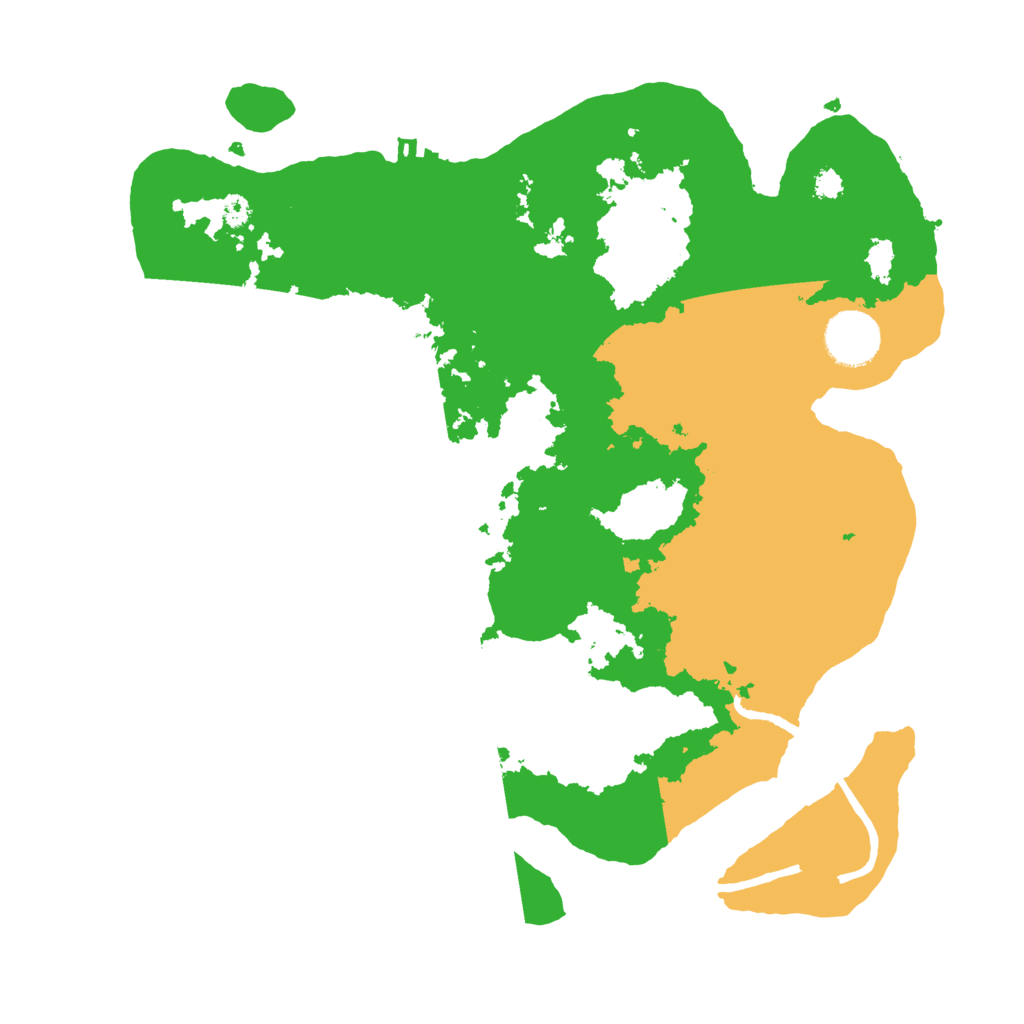 Biome Rust Map: Procedural Map, Size: 3250, Seed: 2587341