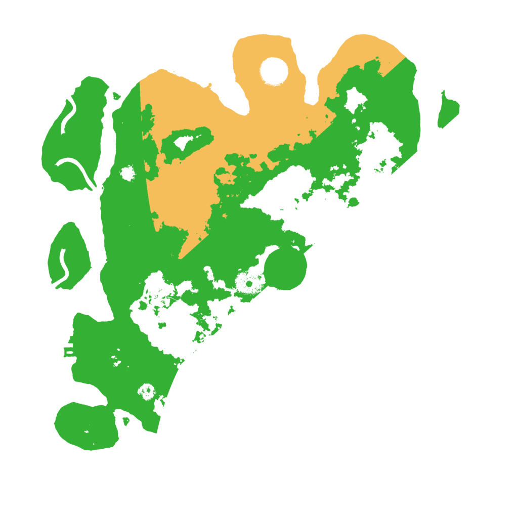 Biome Rust Map: Procedural Map, Size: 3250, Seed: 3039583