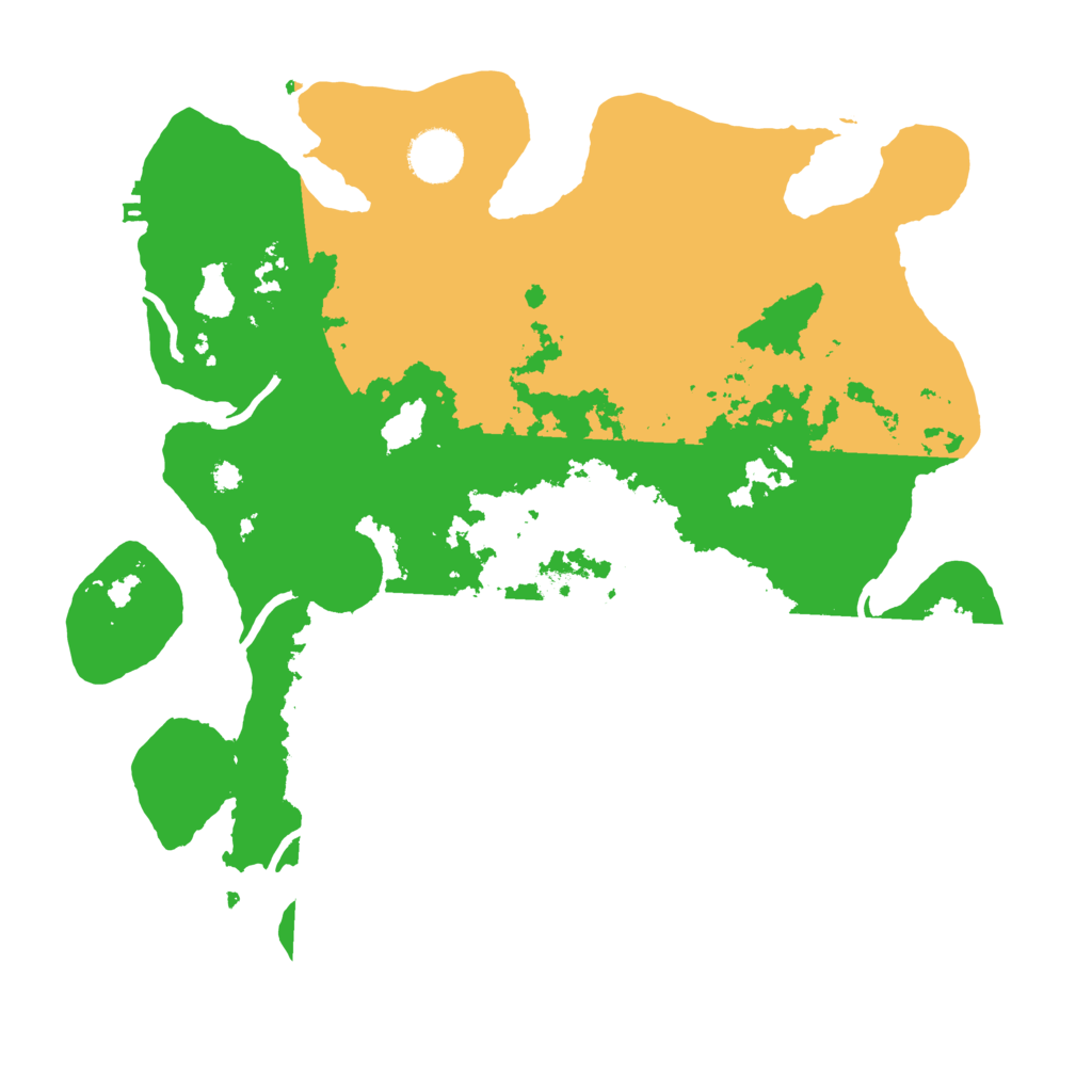 Biome Rust Map: Procedural Map, Size: 3500, Seed: 177923136