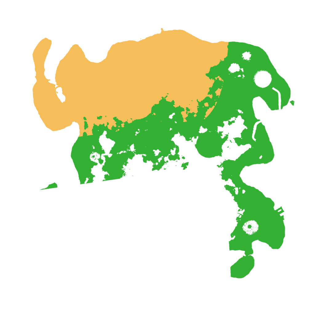 Biome Rust Map: Procedural Map, Size: 3250, Seed: 6351973