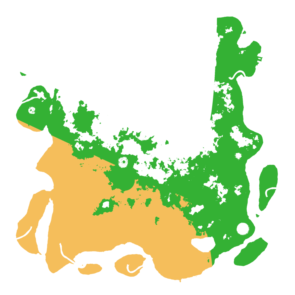Biome Rust Map: Procedural Map, Size: 4250, Seed: 3595144