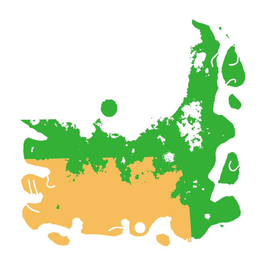 Biome Rust Map: Procedural Map, Size: 4250, Seed: 3075968