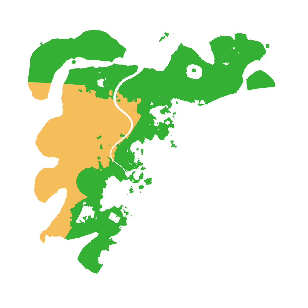 Biome Rust Map: Procedural Map, Size: 3000, Seed: 85405539