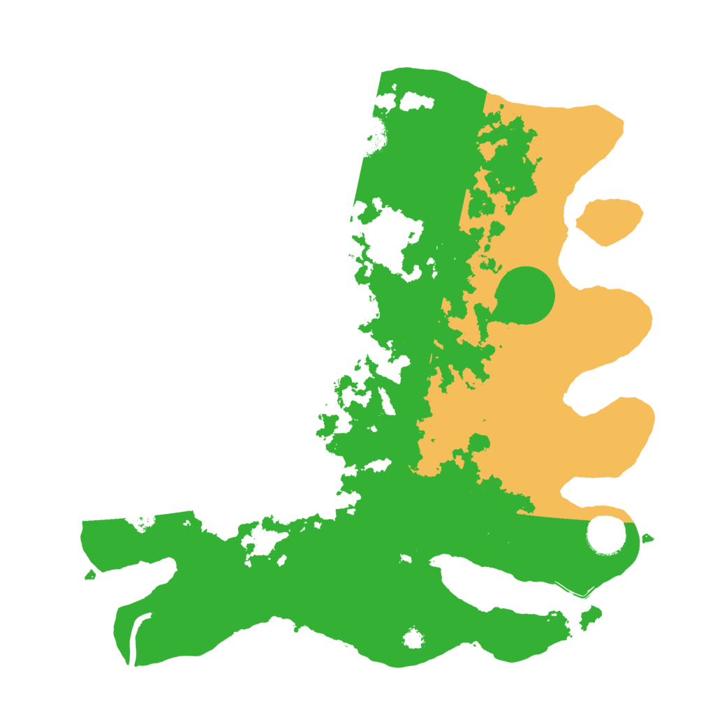 Biome Rust Map: Procedural Map, Size: 3250, Seed: 3091166
