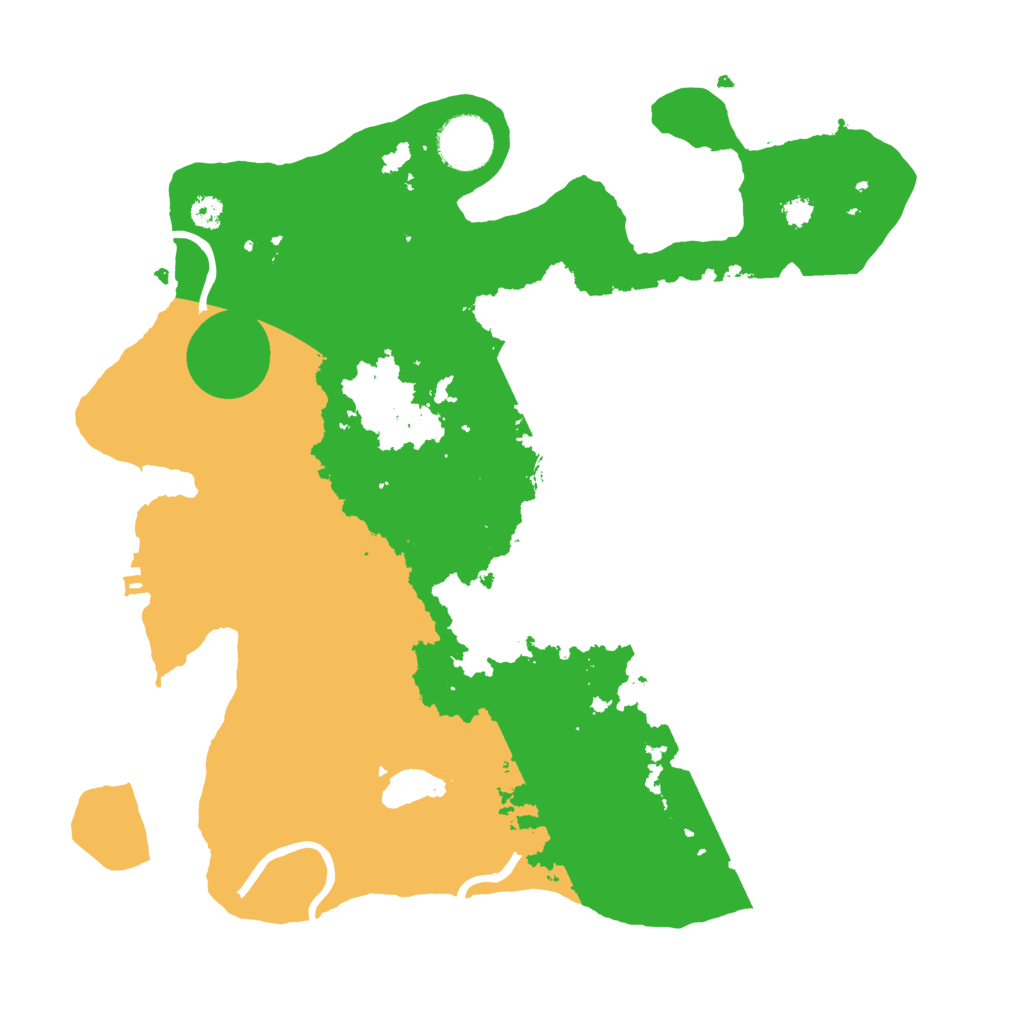 Biome Rust Map: Procedural Map, Size: 3250, Seed: 228483