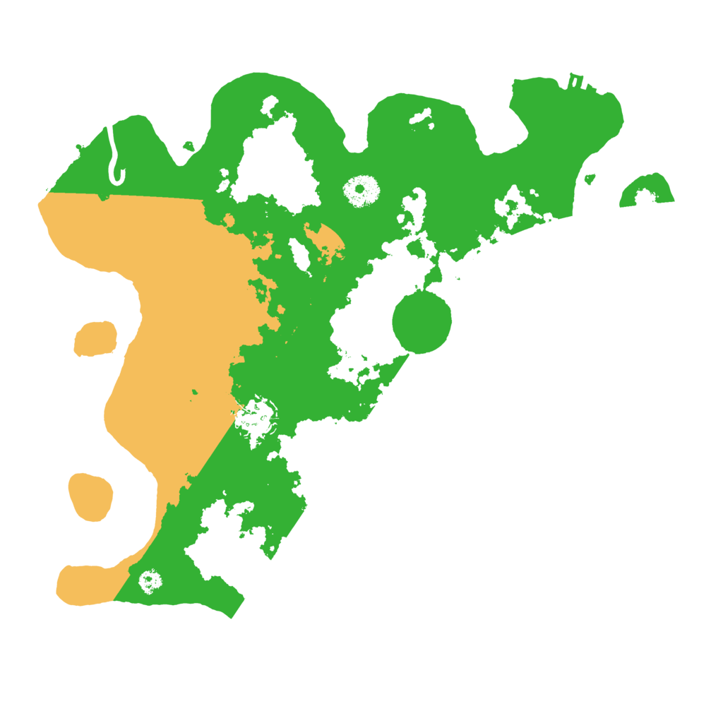Biome Rust Map: Procedural Map, Size: 3250, Seed: 690492