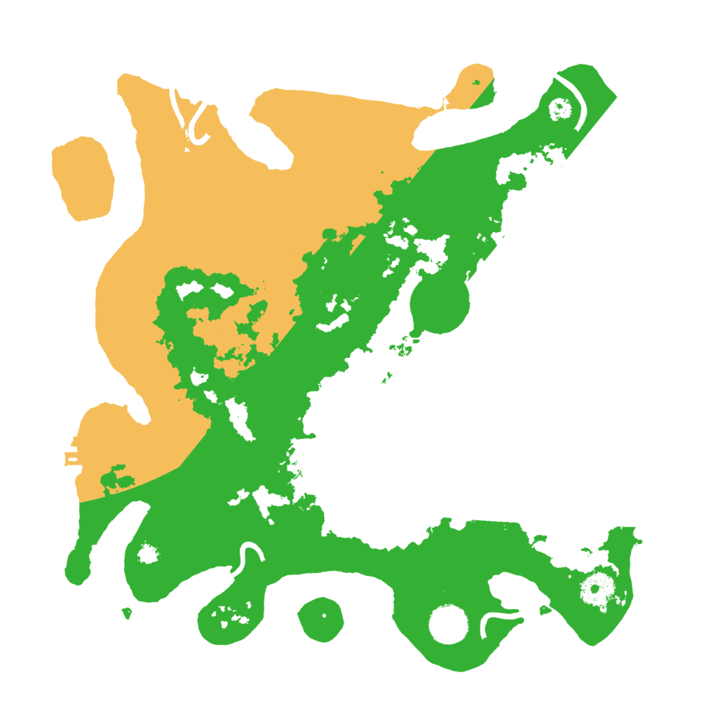 Biome Rust Map: Procedural Map, Size: 3250, Seed: 1819363