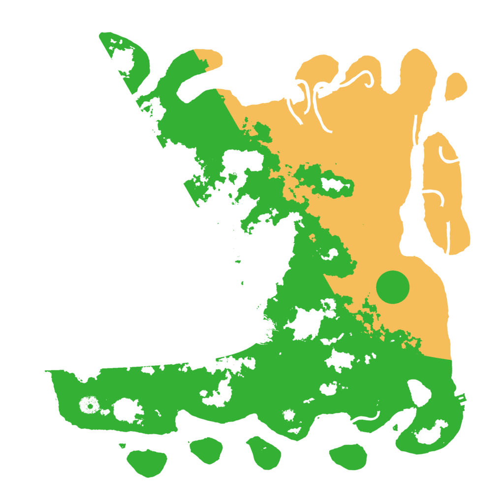Biome Rust Map: Procedural Map, Size: 4000, Seed: 119618521