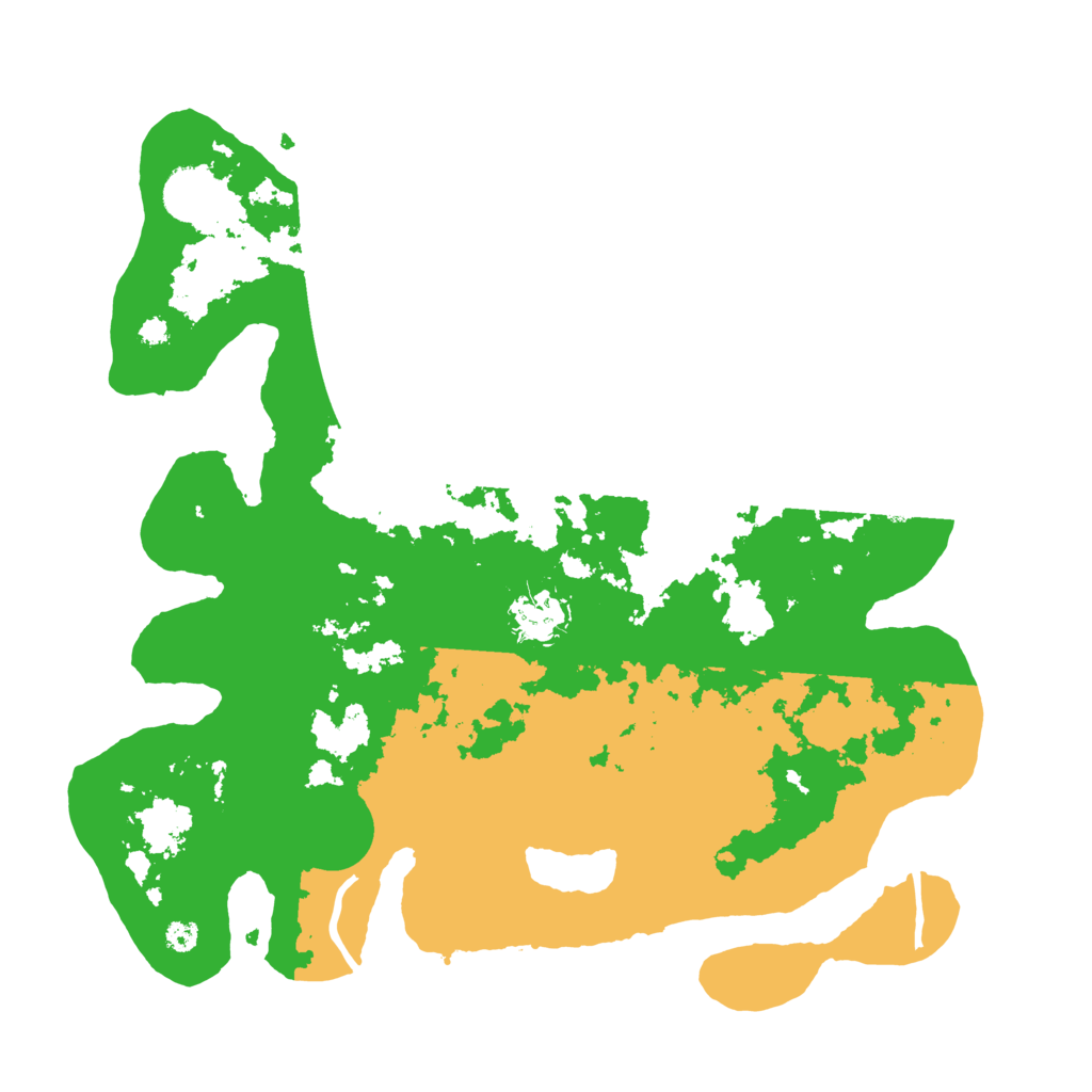 Biome Rust Map: Procedural Map, Size: 3500, Seed: 987564