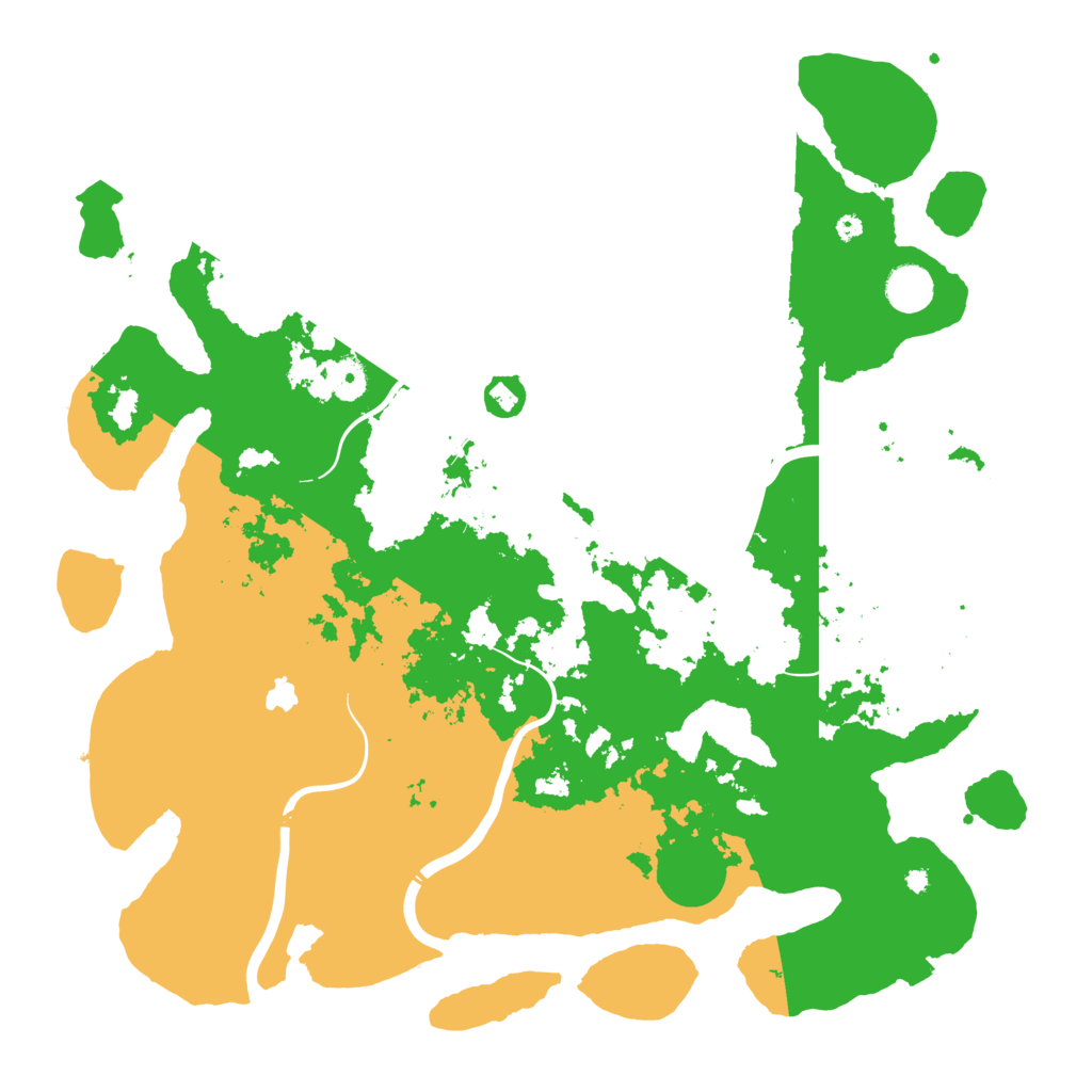 Biome Rust Map: Procedural Map, Size: 4250, Seed: 2853664