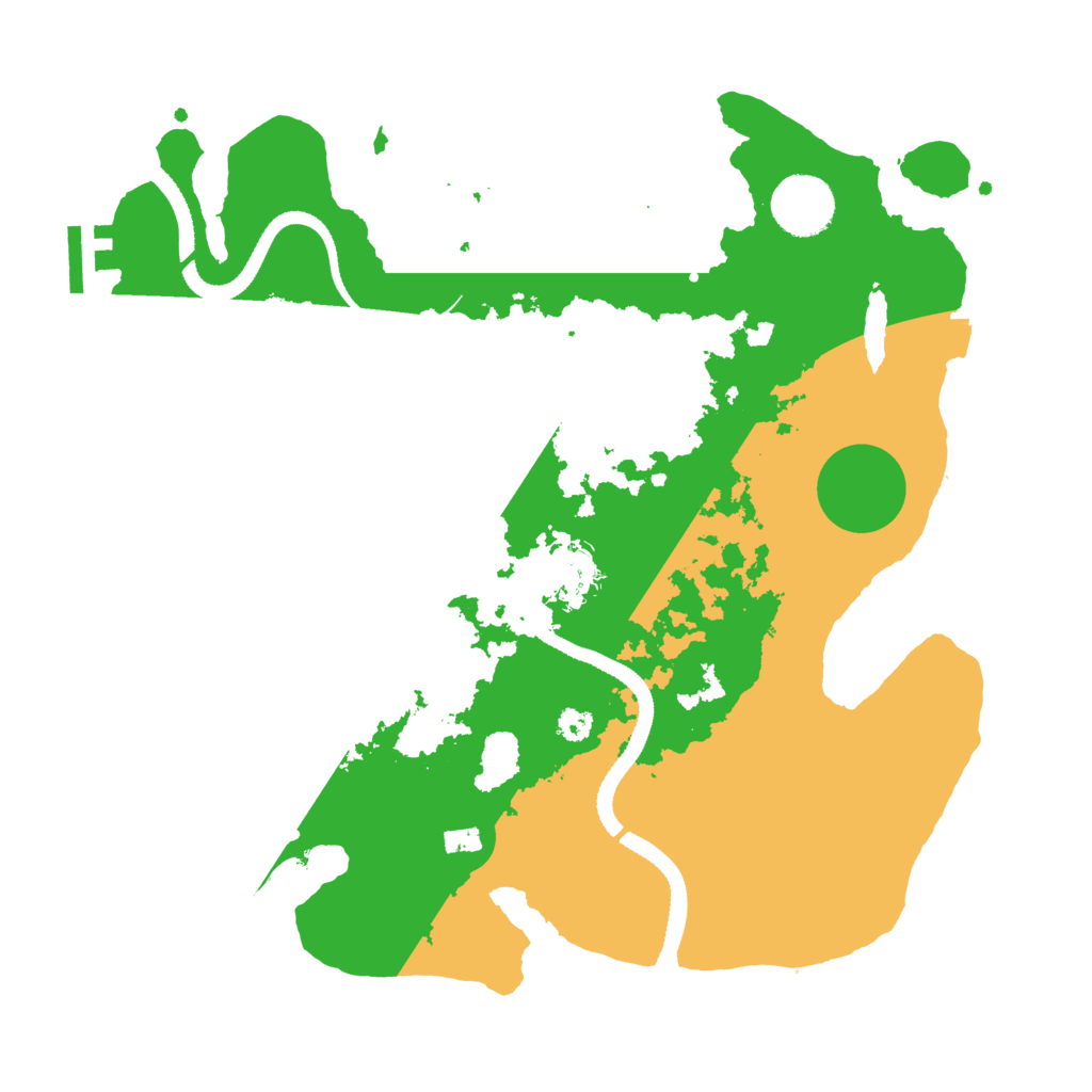 Biome Rust Map: Procedural Map, Size: 3250, Seed: 716566