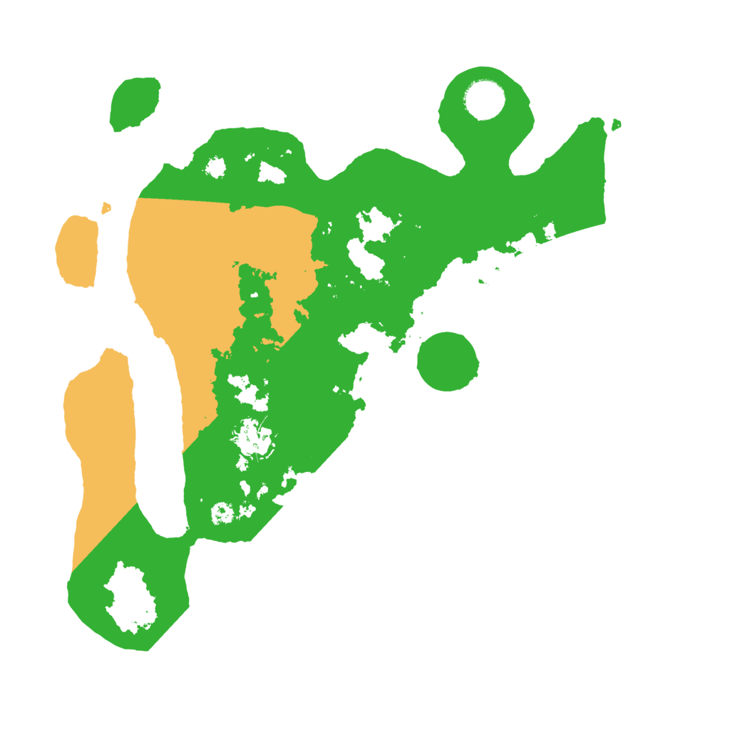 Biome Rust Map: Procedural Map, Size: 3250, Seed: 5612049