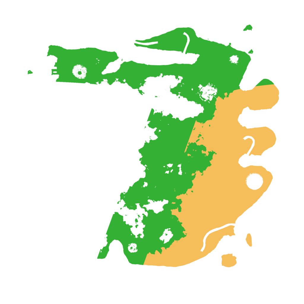 Biome Rust Map: Procedural Map, Size: 3250, Seed: 4999765