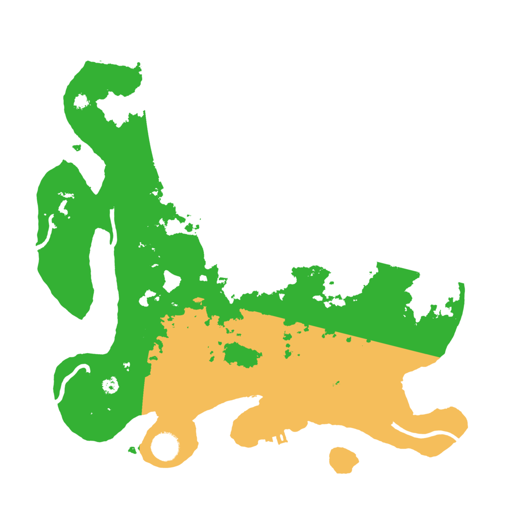 Biome Rust Map: Procedural Map, Size: 3250, Seed: 1462653