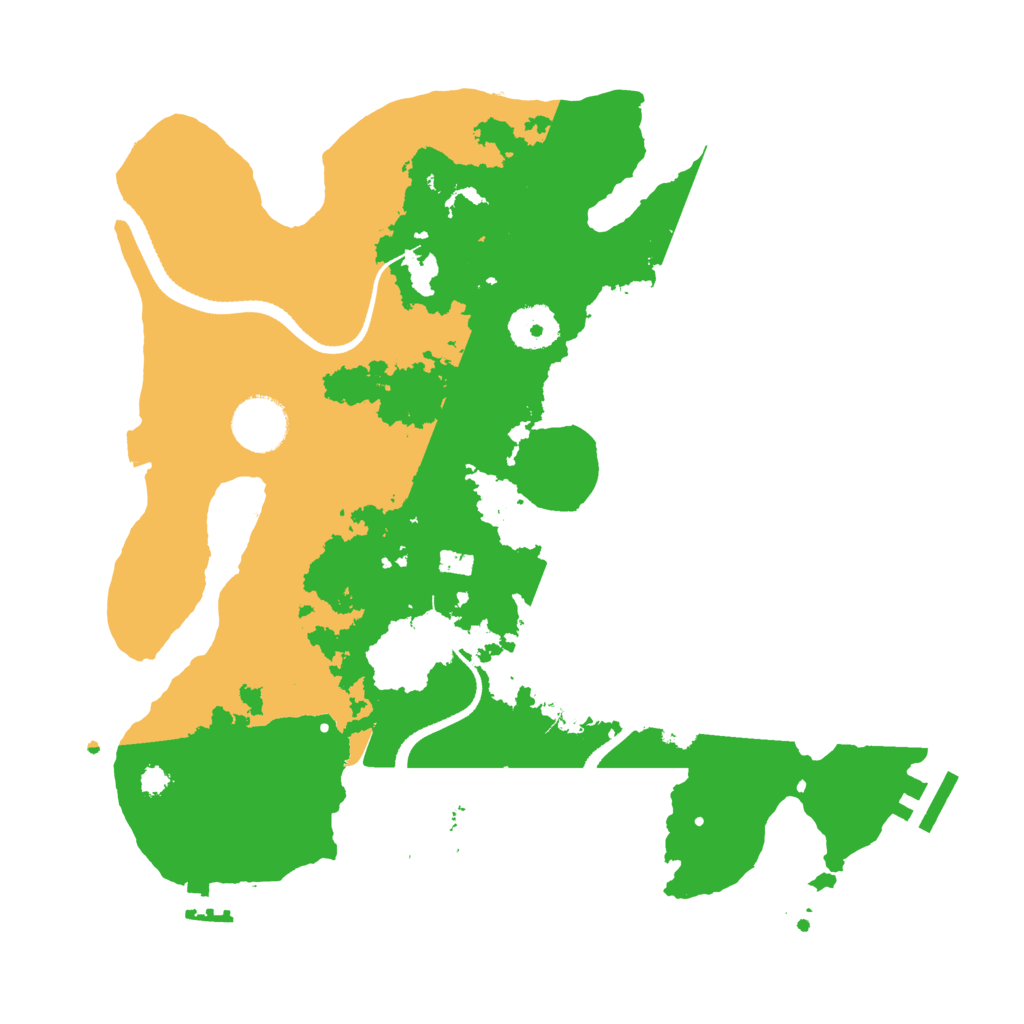 Biome Rust Map: Procedural Map, Size: 3250, Seed: 1536929