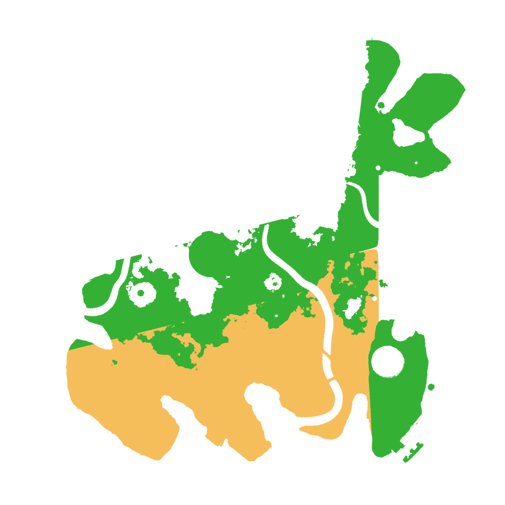 Biome Rust Map: Procedural Map, Size: 3000, Seed: 1550977154