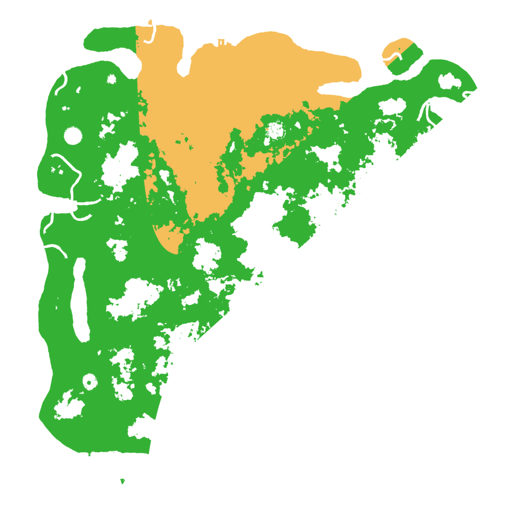 Biome Rust Map: Procedural Map, Size: 5000, Seed: 111