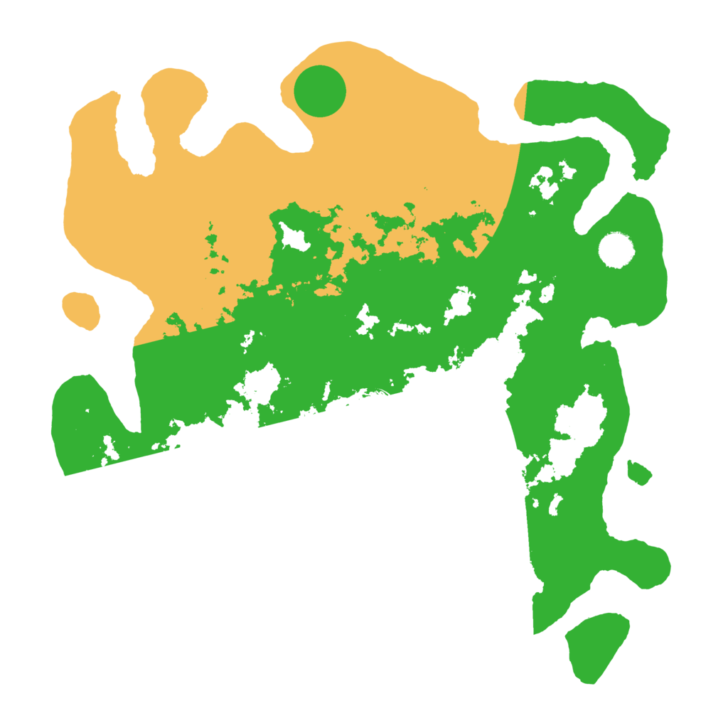 Biome Rust Map: Barren, Size: 3700, Seed: 131